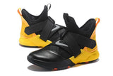 Nike Lebron Soldier XII 12 SFG EP Black Yellow Men Shoes Sale Size US7,8,8.5,9,10,11,12