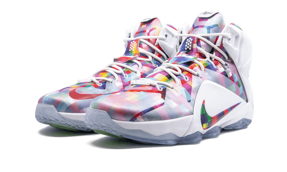 Nike Lebron 12 Ext Multi-color/unvrsty Red-white