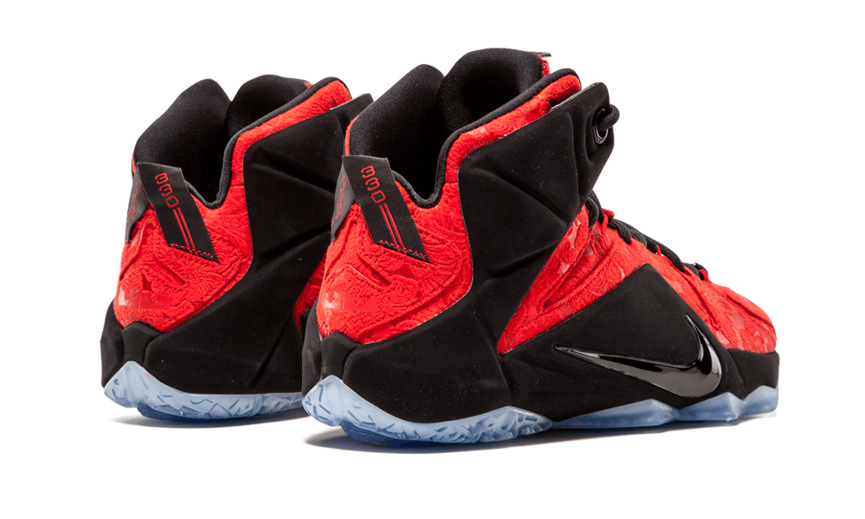 Nike Lebron 12 Ext Unvrsty Rd/unvrsty Rd-blk-mtll