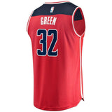 Men's Fanatics Branded Jeff Green Red Washington Wizards Fast Break Replica Jersey – Icon Edition  Red