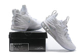 Nike Lebron XV 15 Low EP All White Men Shoes Sale Size US7,8,8.5,9,10,11,12