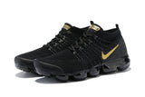 Nike Air Vapormax Flyknit 2 Black Gold Shoes Sneakers Men Sale Size US 7, 8, 8.5, 9, 10, 11