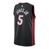 Derrick Jones Jr. Nike Miami Heat Icon Black Swingman Jersey  Black
