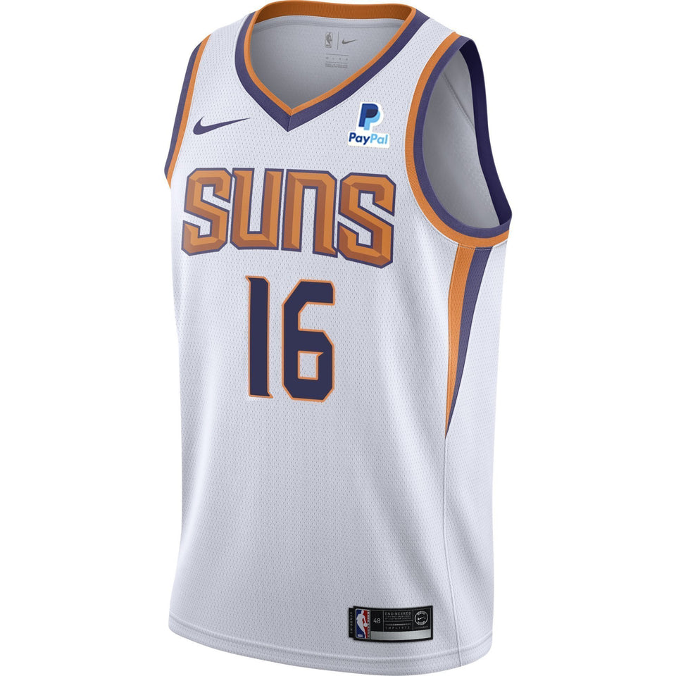 Nba Phoenix Suns Tyler Johnson Nike Association Swingman Jersey  White