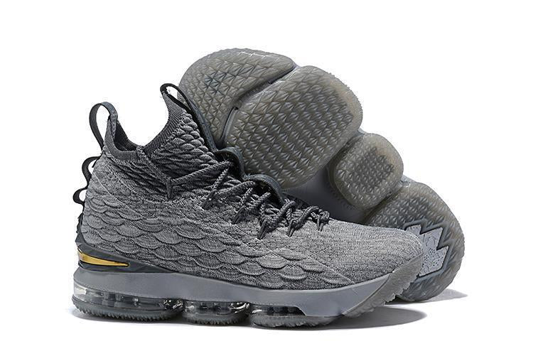 Nike Lebron XV 15 Grey City Series Men Shoes Sale Size US7,8,8.5,9,10,11,12