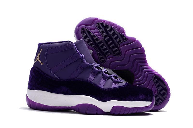 Nike Air Jordan 11 PRM Velvet Heiress Royal Purple Basketball Men