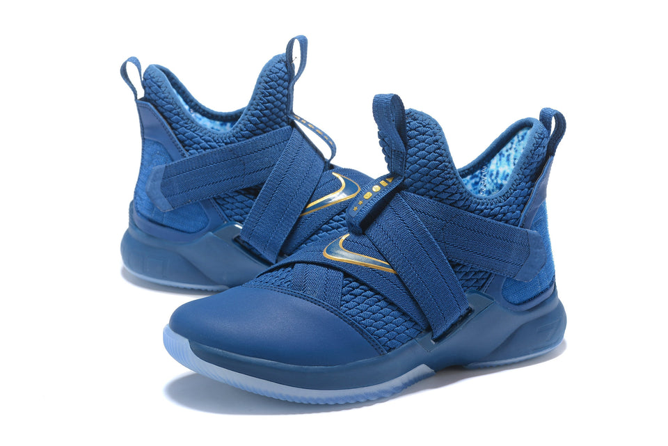 Nike Lebron Soldier XII 12 SFG EP Philipines Blue Navy Shoes Sale Size US7,8,8.5,9,10,11,12