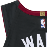 Dwyane Wade Nike Icon Black Authentic Jersey  Black