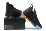 Nike Lebron XV 16 EP Black Blue Men Shoes Sale Size US7,8,8.5,9,10,11,12