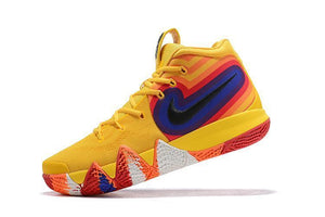 Nike Kyrie 4 &quot;70s&quot; Yellow Men Basketball Shoes Sale Size US 7,8,8.5,9.5,10,11,12