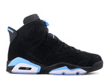 Nike Air Jordan 6 Retro Black University Black Shoes Sale