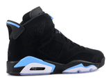 Nike Air Jordan 6 Retro Black University Black Shoes Sale