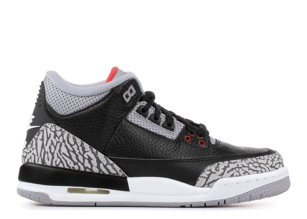 Nike Air Jordan 3 Retro Black Cement Men Shoes Sale