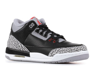 Nike Air Jordan 3 Retro Black Cement Men Shoes Sale