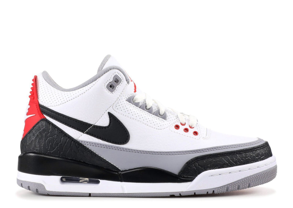 Nike Air Jordan 3 Retro NRG Tinker White Black Red Men Shoes Sale