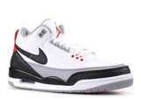 Nike Air Jordan 3 Retro NRG Tinker White Black Red Men Shoes Sale