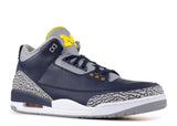 Nike Air Jordan 3 Retro Michigan PE Men Shoes Sale