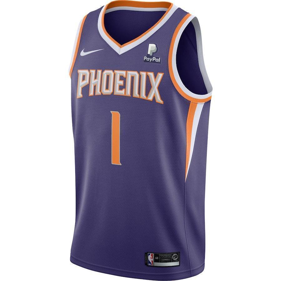 Nba Phoenix Suns Devin Booker Nike Authentic Jersey Icon Edition  Purple