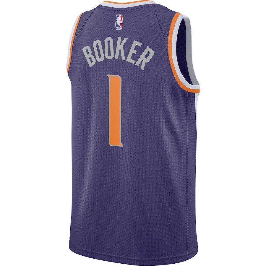 Nba Phoenix Suns Devin Booker Nike Authentic Jersey Icon Edition  Purple