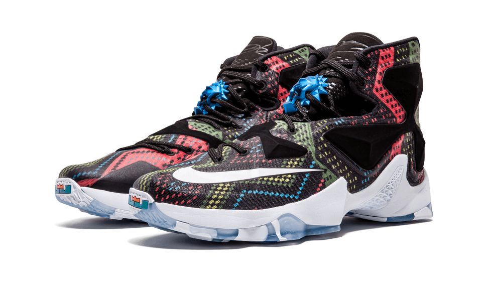 Nike Lebron 13 Bhm Multi-color/white-black