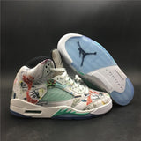 Nike Air Jordan 5 Retro Wings White Men Shoes Sale