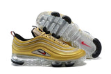 Nike Air Vapormax 97 Metallic Gold Shoes Sneakers Men Sale Size US 7, 8, 8.5, 9, 10, 11