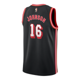 James Johnson Nike Miami Heat Classic Edition Jersey  Black
