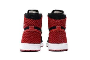 Nike Air Jordan 1 High Retro Flyknit Red Shoes Basketball Men