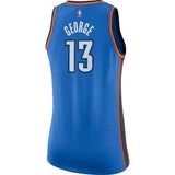 Oklahoma City Thunder Nike Women's George Icon Swingman Jersey  Blue