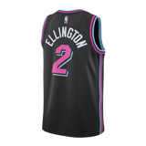 Wayne Ellington Nike Miami Heat Vice Nights Swingman Jersey  Black