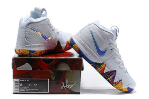 Nike Kyrie 4 &quot;NCAA TOURNAMENT&quot; White Men Basketball Shoes Sale Size US 7,8,8.5,9.5,10,11,12