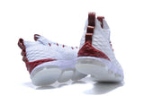 Nike Lebron XV 15 White Bordeaux Red Men Shoes Sale Size US7,8,8.5,9,10,11,12