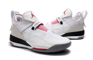 Nike Air Jordan 33 White Pink Black Men Shoes Sale Size US 7,8,8.5,9.5,10,11,12