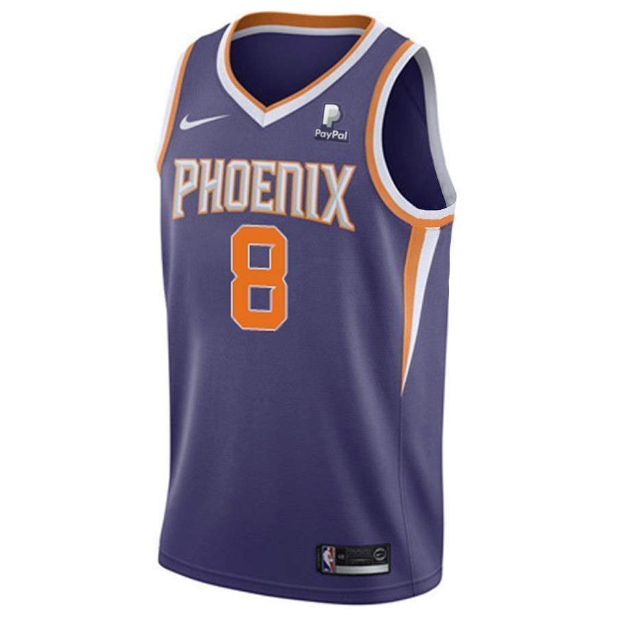 Nba Phoenix Suns George King Nike Swingman Jersey Icon Edition  Purple