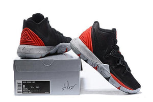 Nike Kyrie 5 Black White Red Men Basketball Shoes Sale Size US 7,8,8.5,9.5,10,11,12