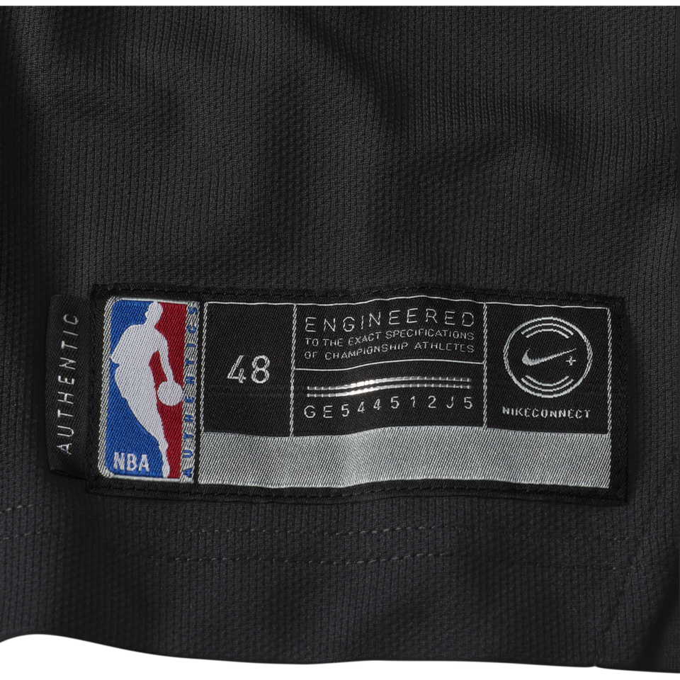 Dwyane Wade Nike Icon Black Authentic Jersey  Black