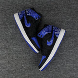 Nike Air Jordan 1 High Retro OF 6 Ring Black Blue Shoes Basketball Men