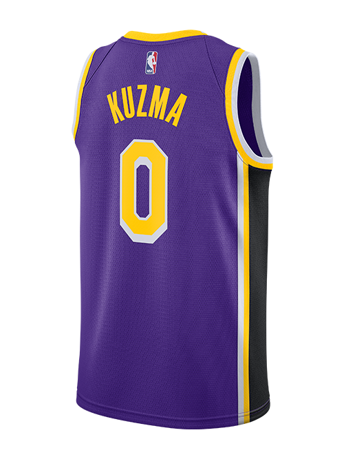 Los Angeles Lakers Kyle Kuzma  Statement Edition Swingman Jersey  Purple