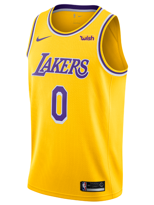 Los Angeles Lakers Kyle Kuzma  Icon Edition Swingman Jersey  Gold