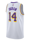 Los Angeles Lakers Brandon Ingram  Association Edition Swingman Jersey  White
