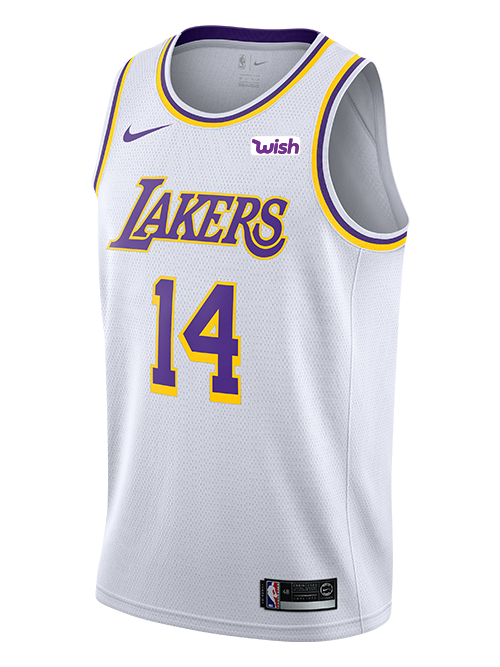 Los Angeles Lakers Brandon Ingram  Association Edition Swingman Jersey  White