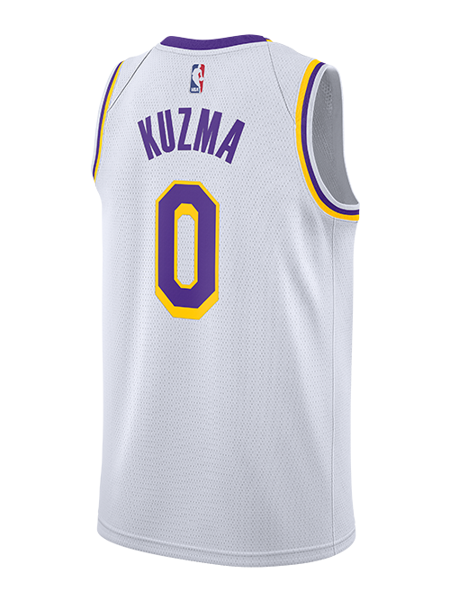 Los Angeles Lakers Kyle Kuzma  Association Edition Swingman Jersey  White