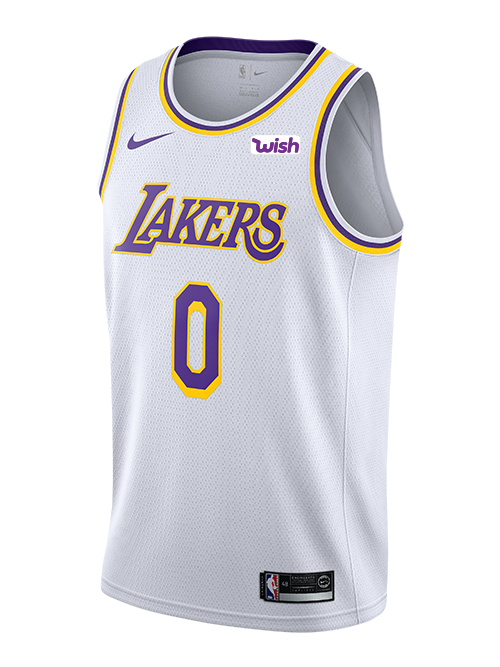 Los Angeles Lakers Kyle Kuzma  Association Edition Swingman Jersey  White