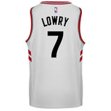 Raptors Adult Swingman Icon Jersey  Lowry  White