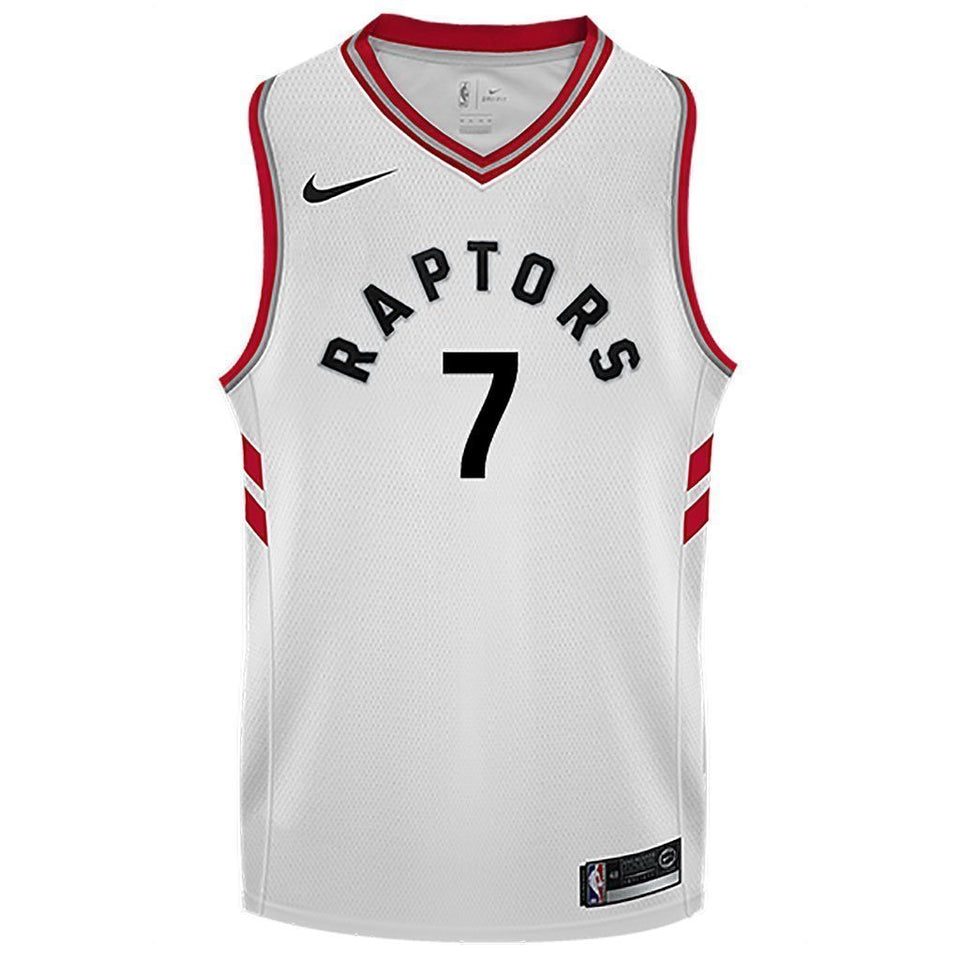 Raptors Adult Swingman Icon Jersey  Lowry  White