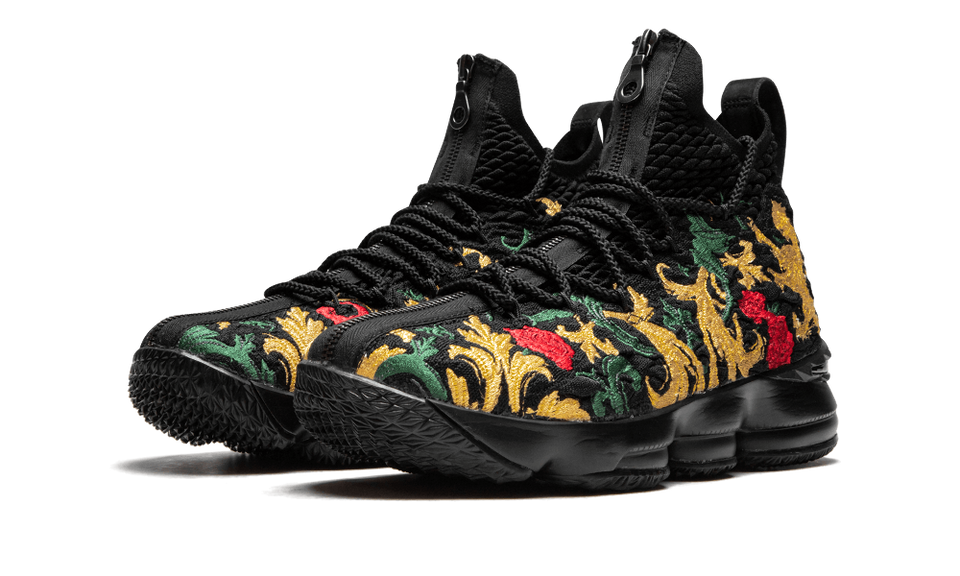 Nikelebron 15 Perf Black/black-multi-color