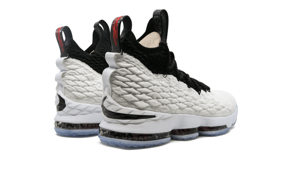 Nike Lebron 15 White/black-black