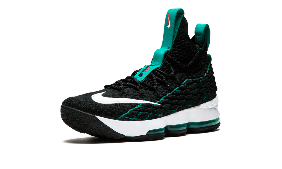 Nike Lebron 15 Ks2b Black/white-rio Teal