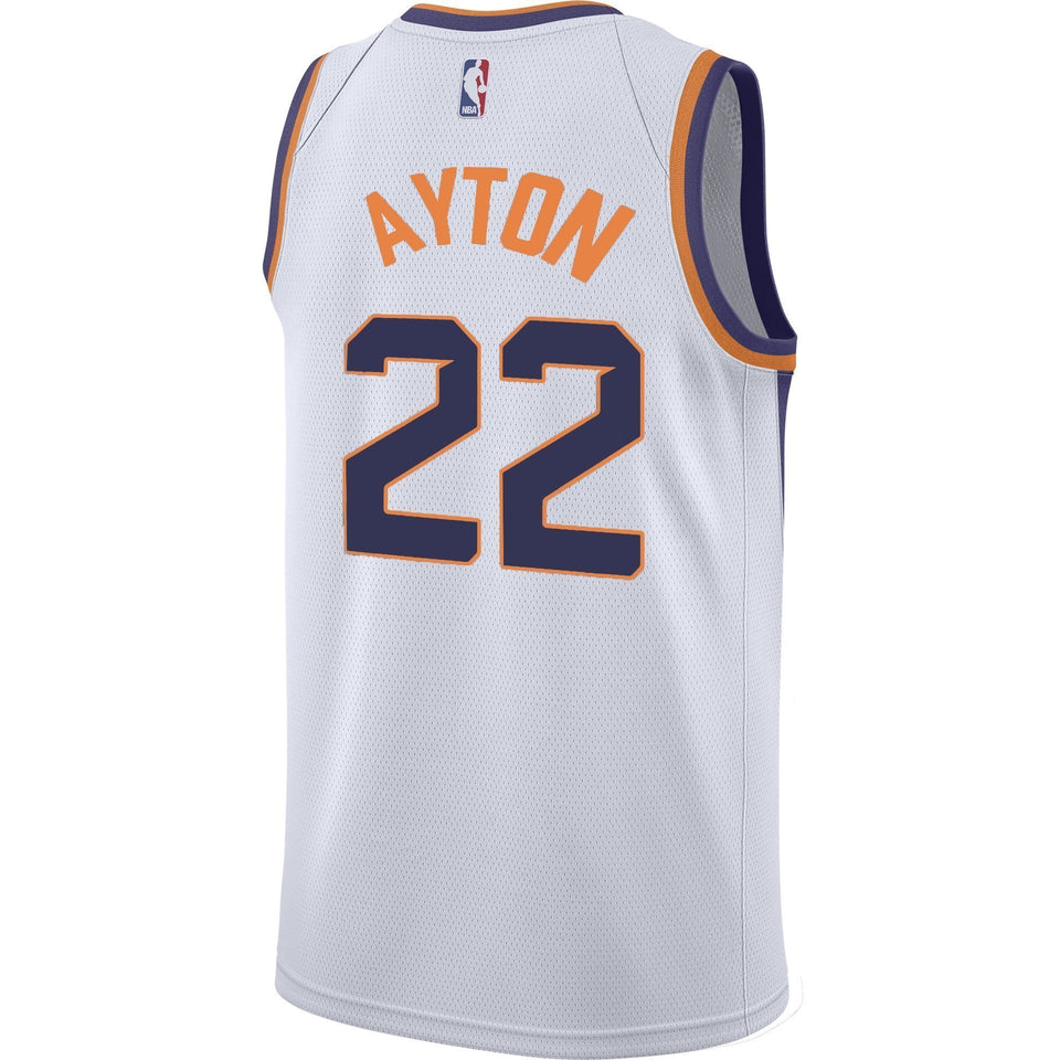 Nba Phoenix Suns Deandre Ayton Nike Swingman Jersey Association Edition  White