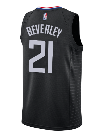 LA Clippers Patrick Beverley Statement Swingman Jersey  Black